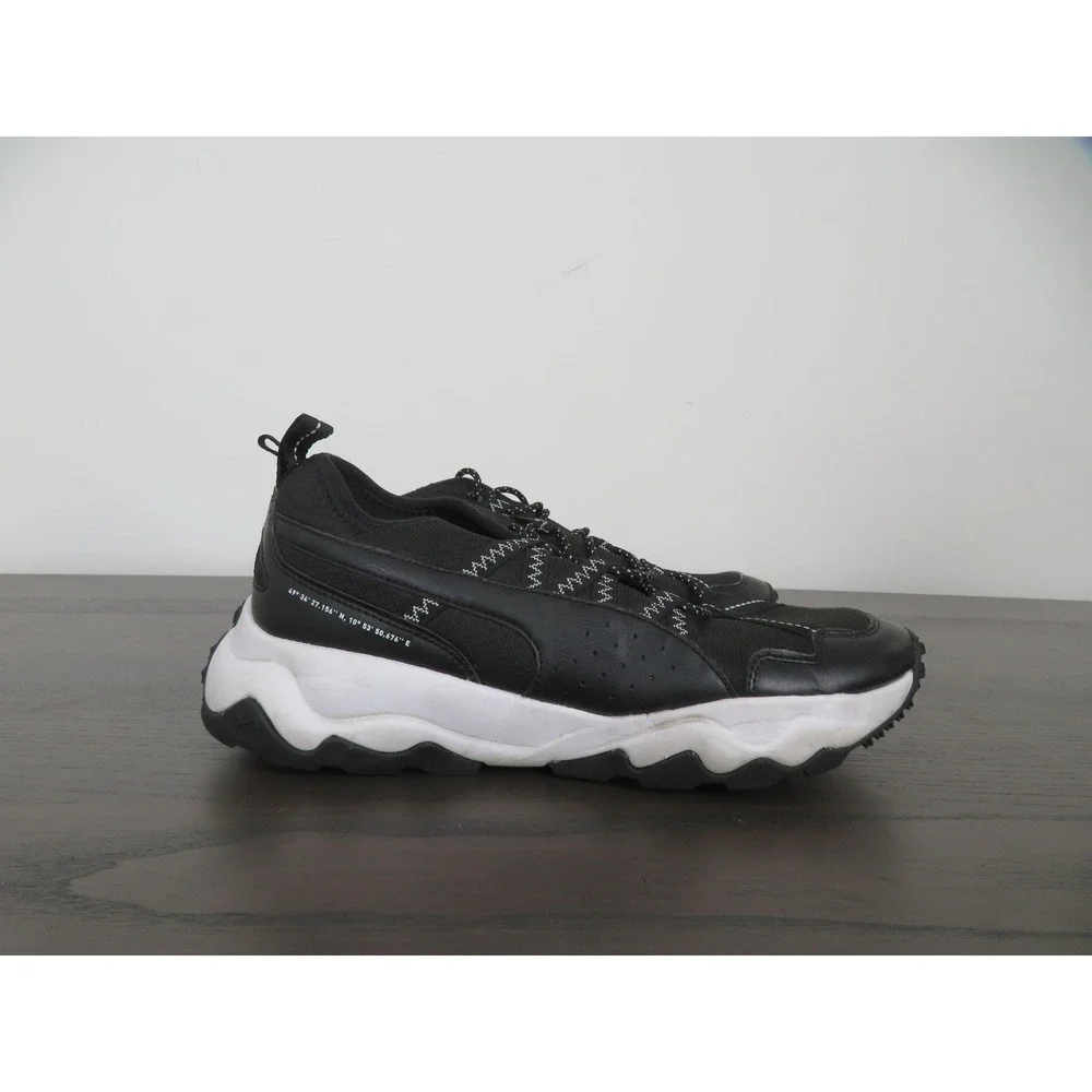 Puma Ember TRL Mens 9 Shoes Black Trail Walking Sneakers 193130-02 Gym Running